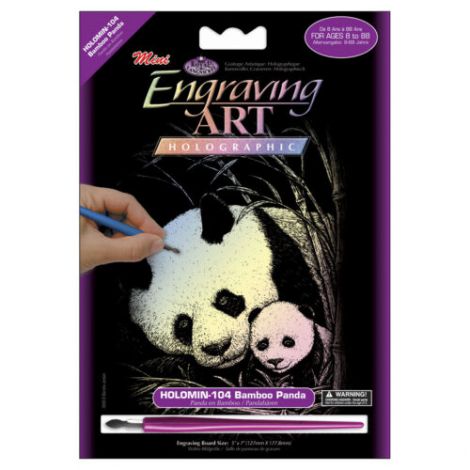 Wydrapywanka R&L A5 Holo, Panda